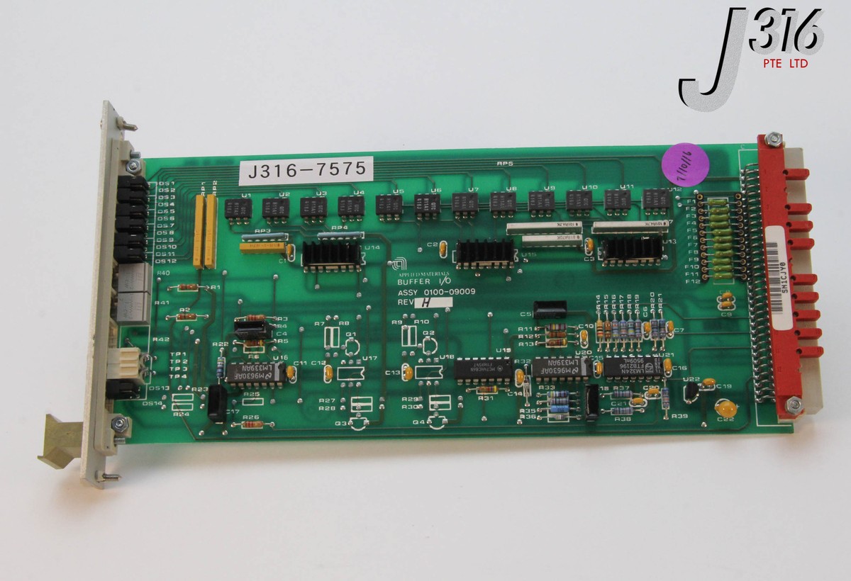 専用 4 7575 APPLIED MATERIALS PCB ASSY BUFFER I/O BOARD 0100-09009 | eBay