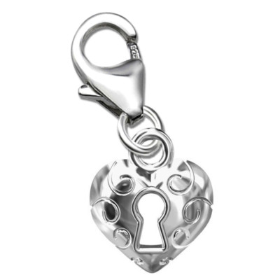 Limana Stern Anhänger 925 Silber - Charm Mit Zirkonia Für Armband Oder Kette