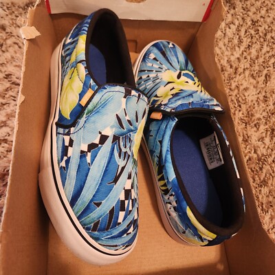 Nike Slip On Court Royale AC Print Casual Shoes Royal CD7003-400