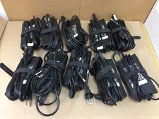 Lot of 10 Genuine DELL 130W 19.5V 6.7A AC Power Adapter Charger 7.4mm w/Cords