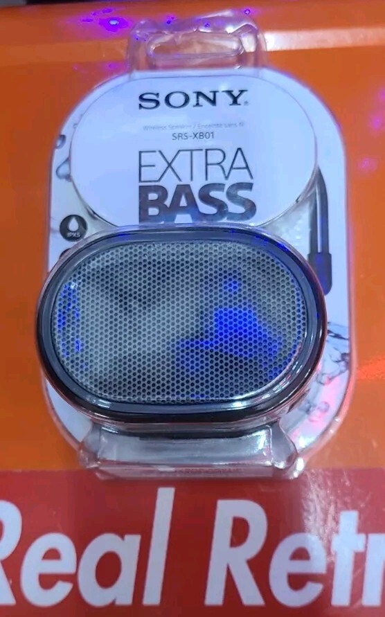 Sony SRS-XB01 Portable Bluetooth Speaker - Black for sale online