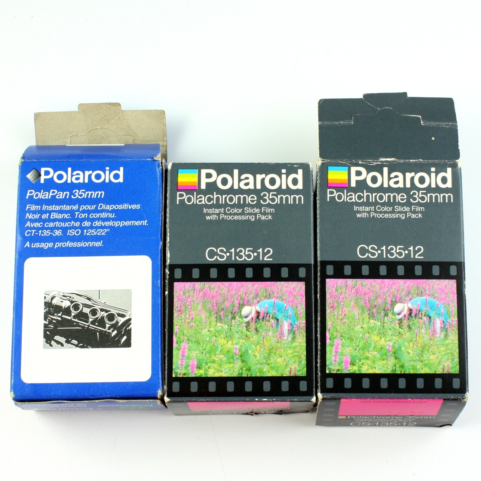 Polaroid *EXPIRED* Polachrome & Polapan 35mm Instant Film + Processing