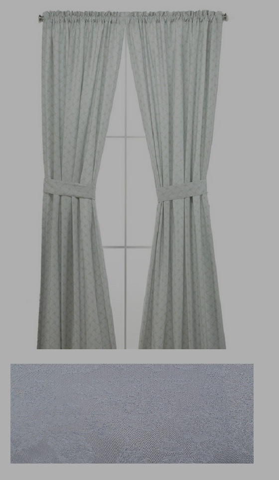 Набор для окон Anna Griffin Juliette из 4 предметов серый 6990₽