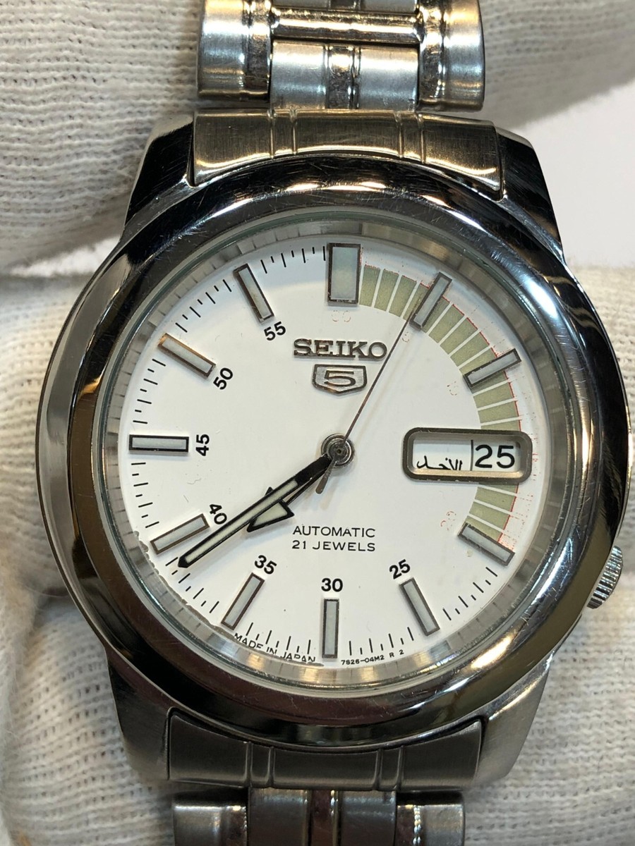 SEIKO 5 セイコー5 AUTOMATIC 21 JEWELS Vintage Seiko 5 Automatic 21jewels Movement No.7s26-0530
