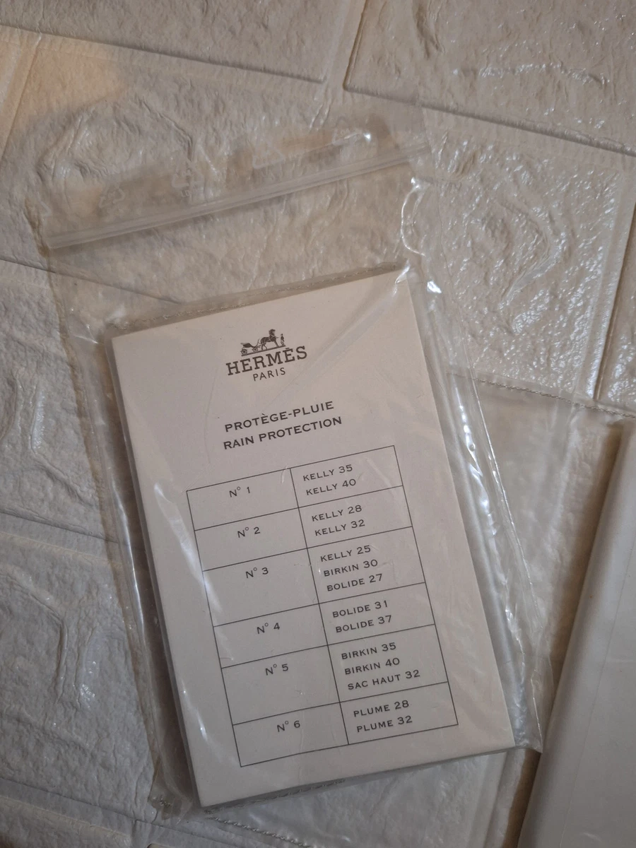 Hermes handbag shop raincoat