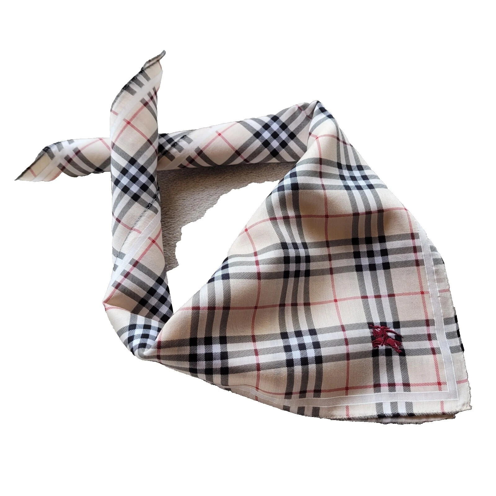 Pañuelos Burberry 100% algodón para hombres