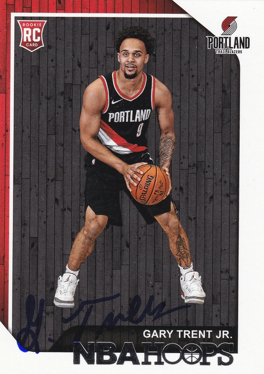 GARY TRENT J PORTLAND TRAIL BLAZERS SIGNED CARD DUKE BLUE DEVILS GARY TRENT J PORTLAND TRAIL BLAZERS SIGNED CARD DUKE BLUE DEVILS