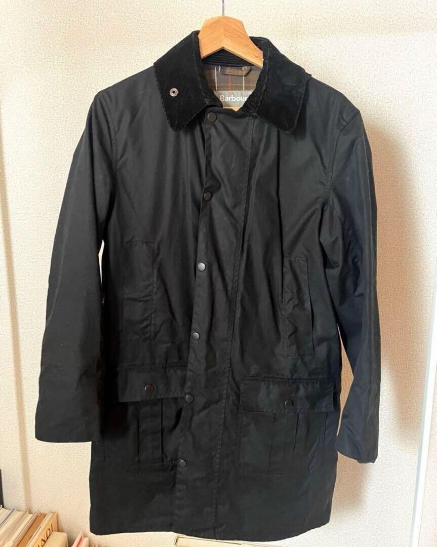 Barbour MARGARET HOWELL BORDER SL Wax Jacket Small-Size Barbour MARGARET HOWELL BORDER SL Wax Jacket Small-Size