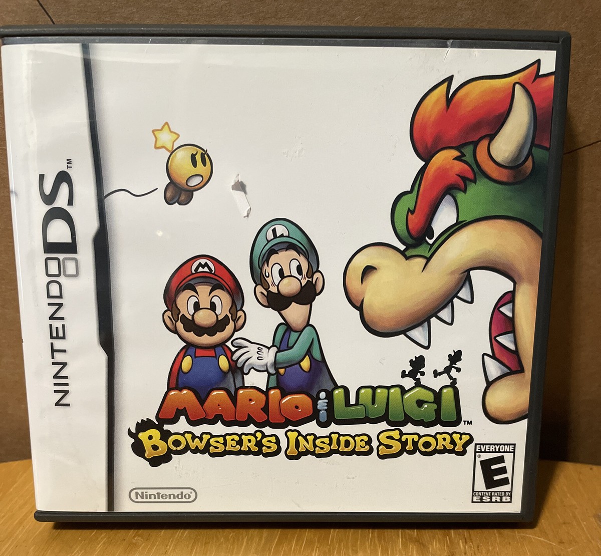 Mario Luigi: Bowser's Inside Story (Nintendo DS NDS) complete W/ Manual
