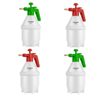 VIVOSUN Drucksprüher 0.8/1.5 Liter Gartenspritze Pumpsprüher Sprühflasche