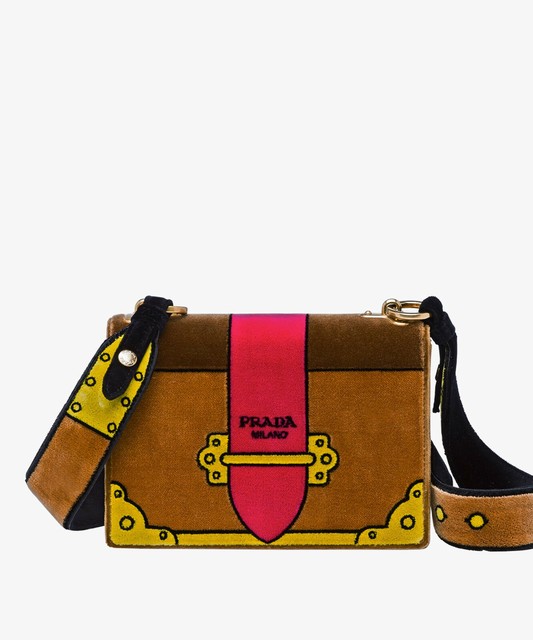 prada cahier velvet