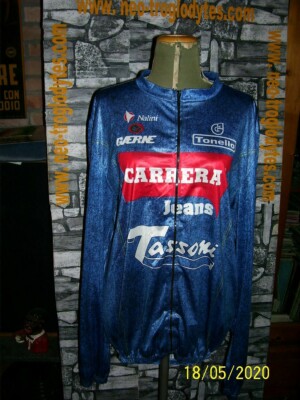 Maillot Cyclisme Vintage Carrera Tassoni - Taille XL, Occasion