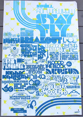 #ad #ad Burlesque Of North America Unique Screen Print Poster Signed 36quot; X 23 1 2quot; $95.00