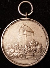Sch&uuml;tzenmedaille, IV. Bezirksschiessen, Deuchelried O/A., Wangen, 1928, Jagd;