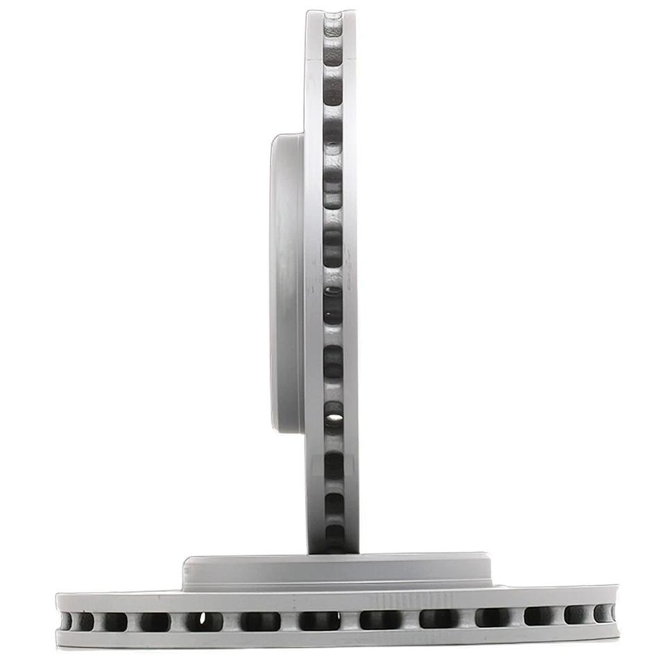 Rotores de freno de disco ranurados traseros premium, se adapta a Subaru Baja, Legacy, Outback; 290 mm Foto 2 de 4