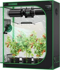 VIVOSUN Indoor Grow Tent 4'x2' Non toxic Mylar Room Reflective 48"X24"X60"