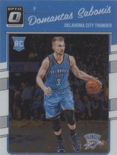 PANINI NBAカード DONRUSS OPTIC PRIZM DOMANTAS SABONIS OKLAHOMA CITY THUNDER 31/49 #11 送料無料 中古 IT1 2016-17 Donruss Optic #11 Domantas Sabonis Rookie Kings Holo | eBay