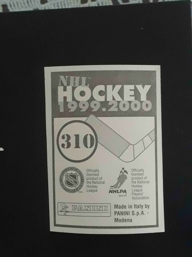 Panini NHL Hockey 1999 2000 99 00 ELIGE CUALQUIER PEGATINA CASI NUEVA/COMO NUEVA #201-360# - Imagen 201 de 297
