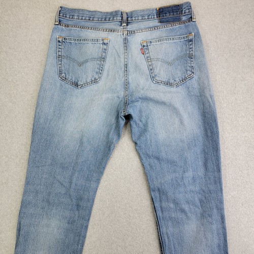 Levi's Jeans mens size 34x34 medium wash high rise denim western cowboy - Picture 5 of 15