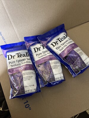 dr teals epsom salt lavender Pack Of 3