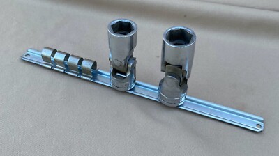 Set Of 2 SNAP-ON 1/2'' Drive SWIVEL SOCKET SU-24 3/4'' & SU-22 11/16'' *PLUS RAIL*