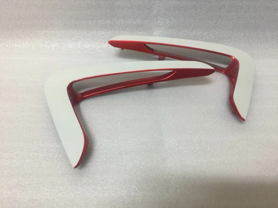 White + RED For BMW 4-Series F36 F33 F32 Side Vent Fender Air Cover 420i 2016 Foto 2 de 4