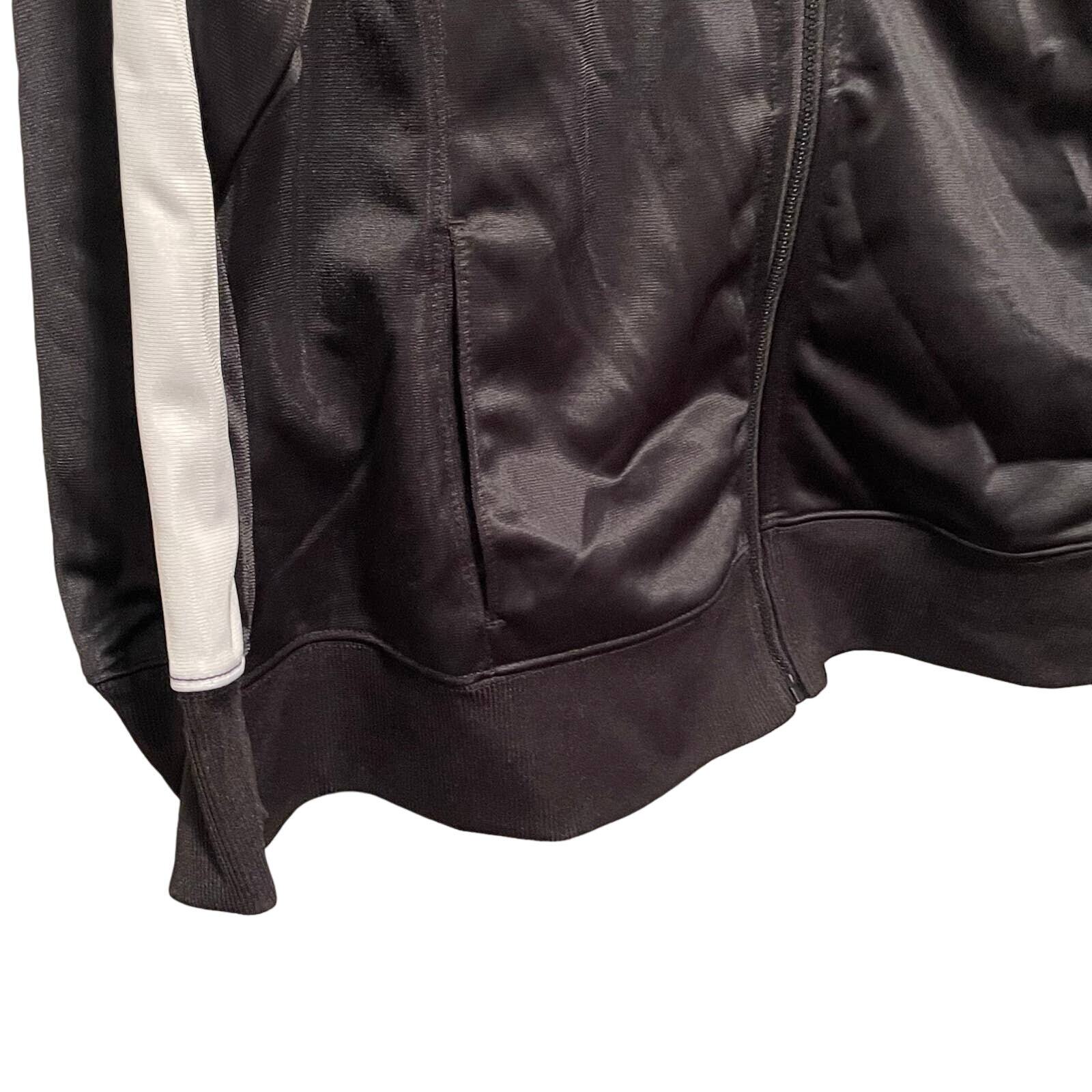 Giacca a righe Fila taglie forti nero bianco 1x