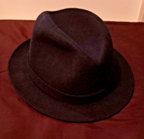 Black Fedora Dress Hat 