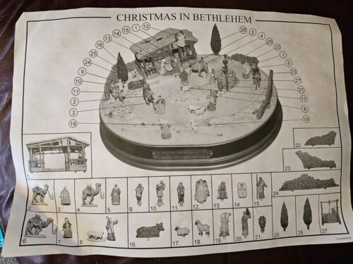 Belén animado Mr Christmas 1997 NAVIDAD EN BETHLEHEM - ¡Funciona, lee por favor! - Imagen 5 de 17