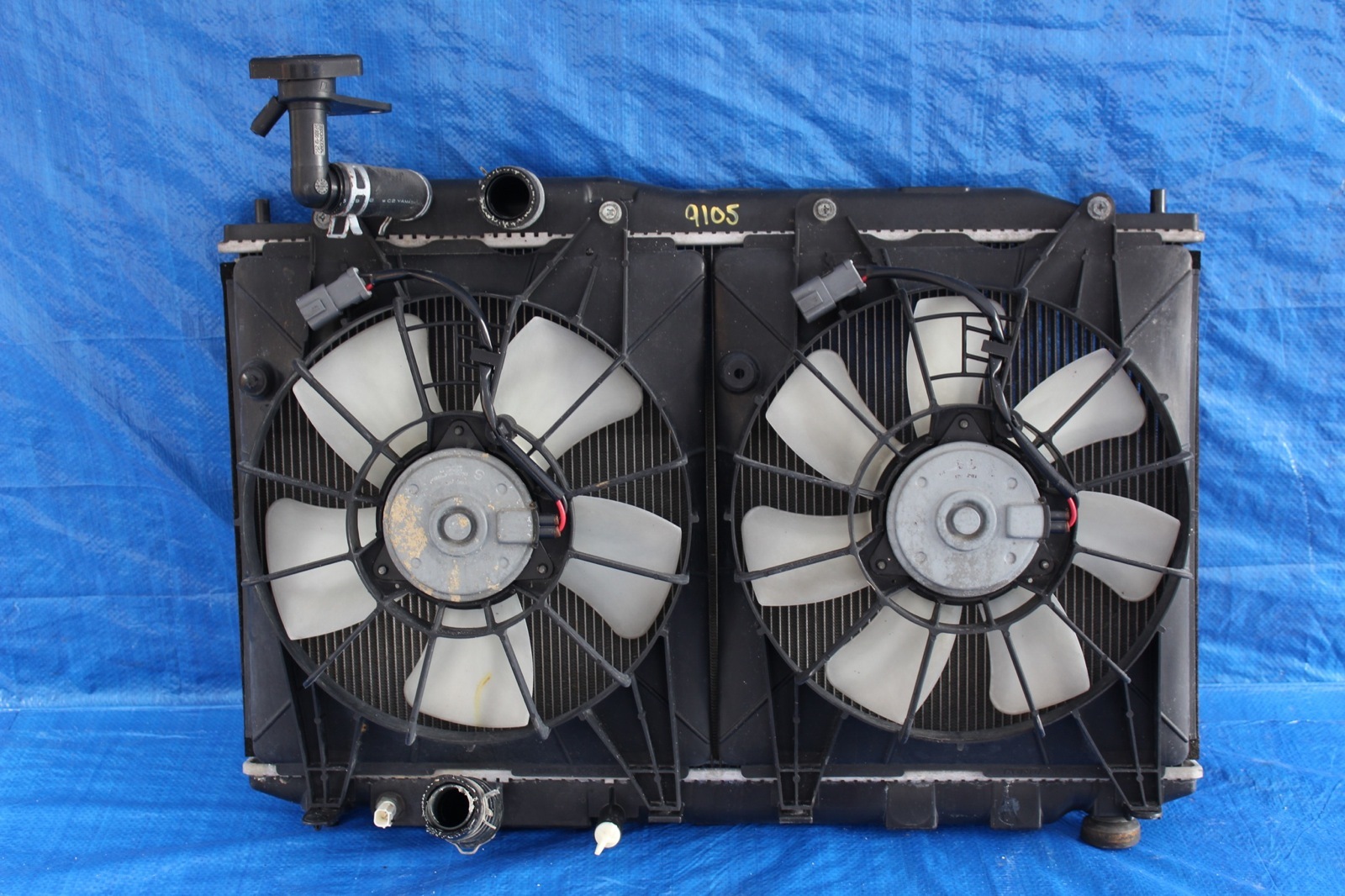 2006 HONDA CIVIC SI COUPE FG2 OEM RADIATOR & COOLING FANS ASSEMBLY