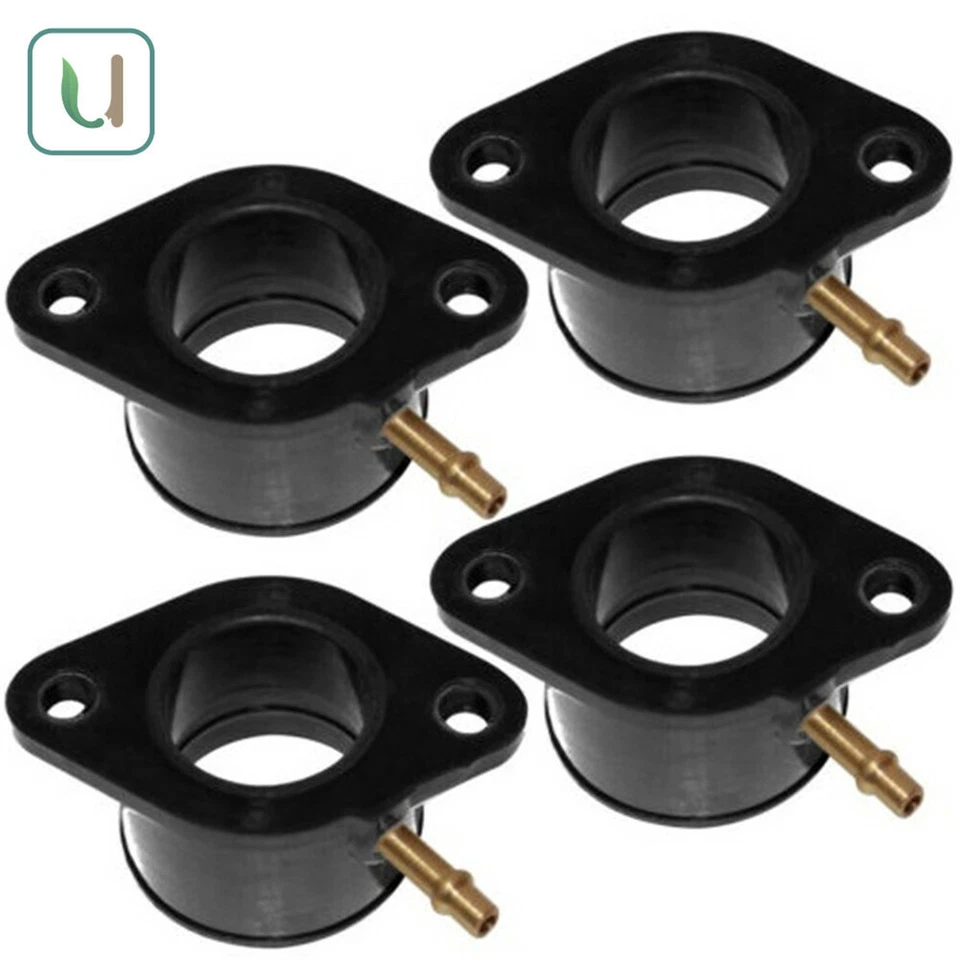 4X Carburetor Intake Manifold Boot Fit Kawasaki KZ650 KZ650B KZ650C 1977-1979 - Image 3 of 4