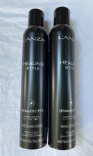 2 Pack Lanza Healing Style Dramatic F/X 350ml / 10.6oz Hair Spray