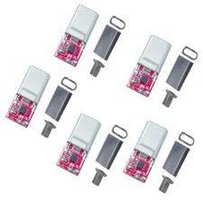 5PCS USB-C PD QC 5V 9V 12V 15V 20V DC Fixed Voltage Power Trigger Module 5A f...