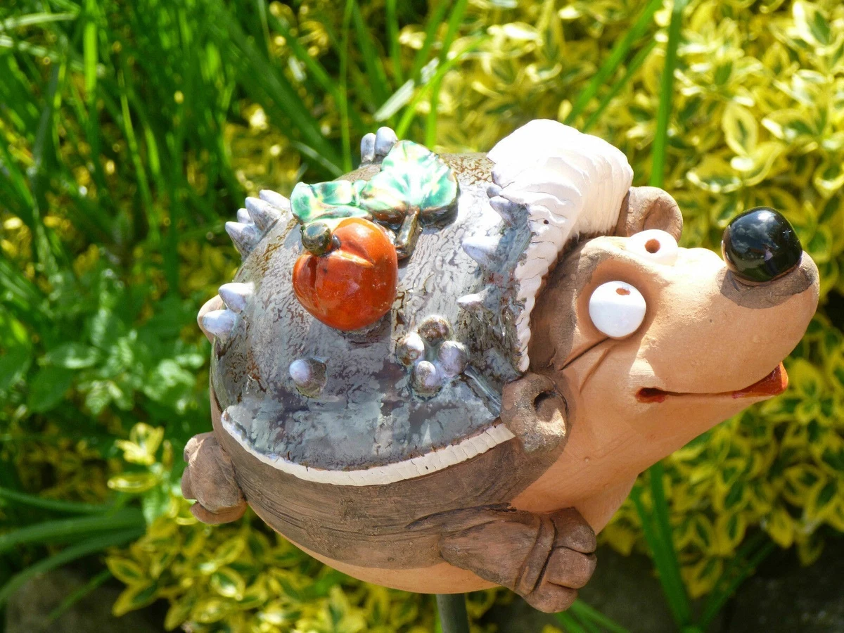 Eichhörnchen Deko ARTTEC Verschiedene Eichhörnchen Groß - Hochwertige Gartendeko Aus Metall Rostdeko Fuer Garten, Balkon Und Terasse Metall Gartenstecker Made In Germany 4698791551 Eichhörnchen Rost - Foto 5