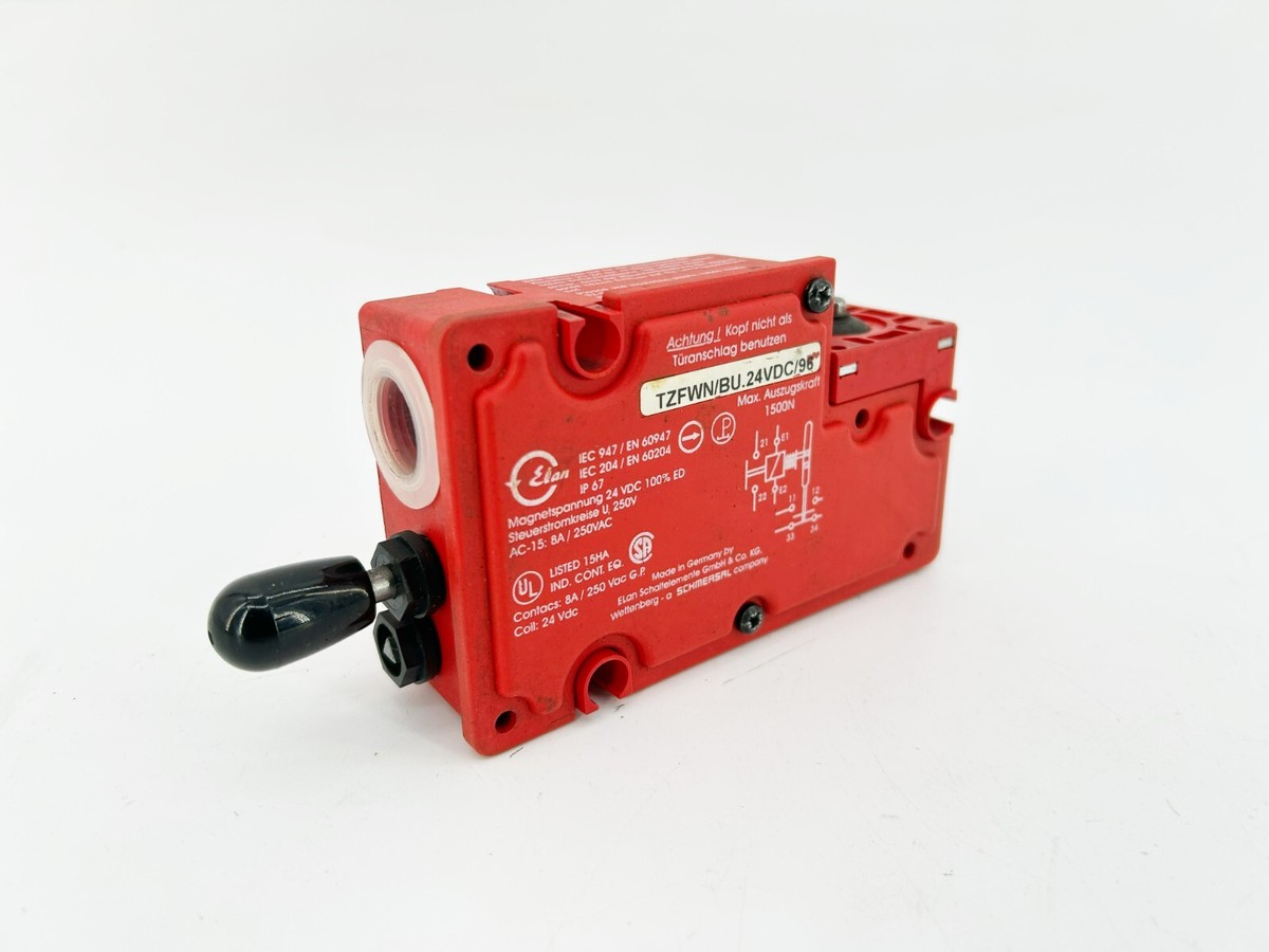 New Schmersal TZFWN/BU.24VDC/96 Safety Door Interlock, 24VDC