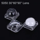 LED Lens Reflector Collimator For 5050 SMD 30 60 90DegreeConvex Optical Lens