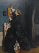  oil painting 100% handpainted on canvas "my Boudoir"