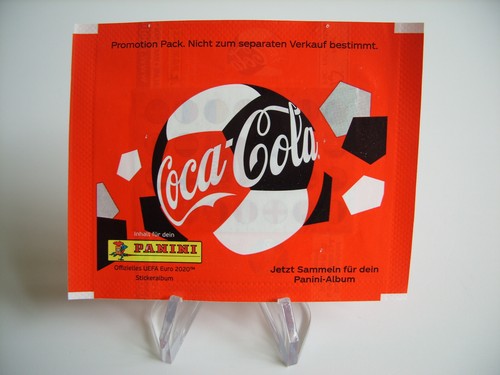 Euro 2020 Panini Coca Cola: 10x Borsa Coca Cola incl. Adesivo Impossibile, top!! - Foto 2 di 3