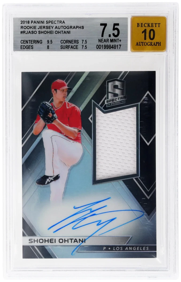 Shohei Ohtani Beckett Grading Services (BGS) Baseball Sports