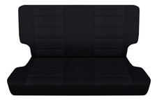 Rear Bench Seat Covers Fits 1973 To 1977 International Scout Ii Black