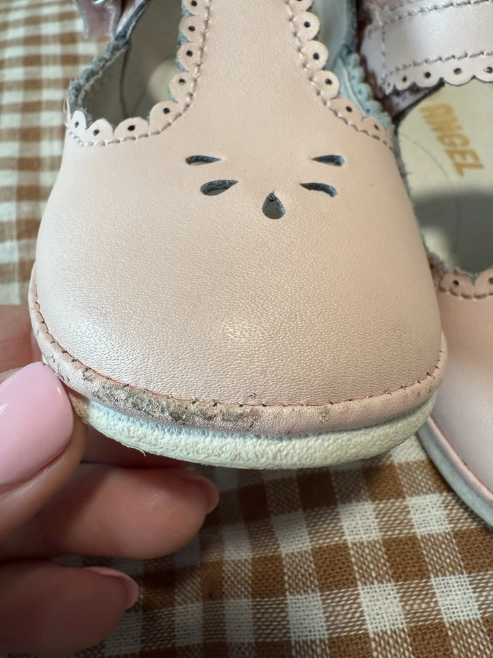 Angel Brand Toddler Shoes in Pink, Mary Janes, Toddler Size 5 - Image 4 of 4