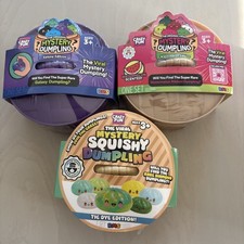 Crazy Fun RMS   Viral Squishy Mystery Dumpling Lot Of 3 -Authentic Sealed NEW 