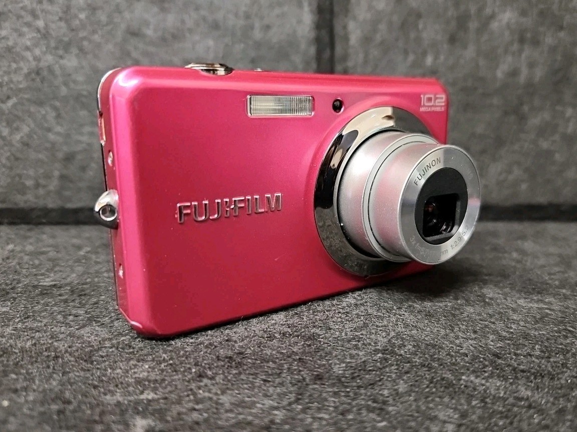 富士フイルム　FinePix J27 Fujifilm FinePix J27 10.2MP Digital Compact Camera Pink With