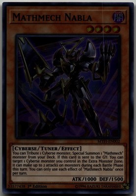 Mathmech Nabla Super Rare Mystic Fighters MYFI-EN002 LP