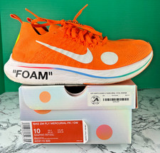 Nike Off-White x Zoom Fly Mercurial Flyknit Total Orange for Sale