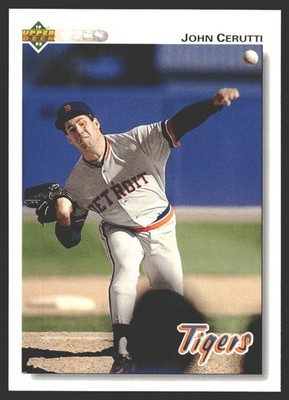 John Cerutti #487 1992 Upper Deck Detroit Tigers