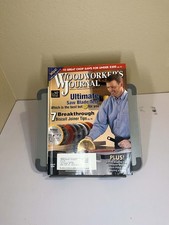 Woodworker's Journal Aug 2006 Saw Blade Test Cover