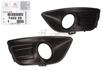 Original Citroen Rahmensatz für Nebelscheinwerfer Set schwarz C4 I 742223