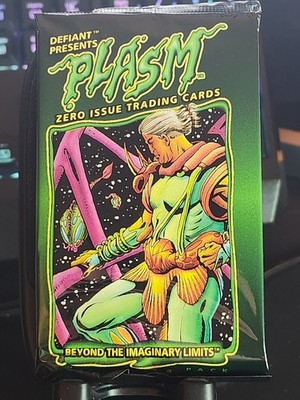 1993 Defiant Presents Plasm Zero Issue Trading Cards Sealed Pack