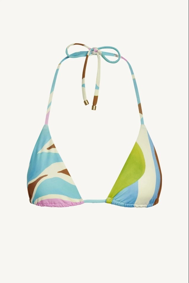 Gia Triangle Top - Coast Colorblock EcoLux BT-Our best-selling Gia Triangle Top
